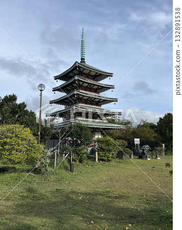 著名景點的一座寺廟 著名景點的一座寺廟 132891538
