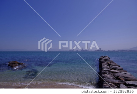 從能古島出發的博多灣 132892936