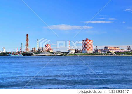 JFE Steel, a view of the Keihin industrial area from Umi-Shibaura Station on the Yokohama Tsurumi Line JFE Steel, a view of the Keihin industrial area from Umi-Shibaura Station on the Yokohama Tsurumi Line 132893447