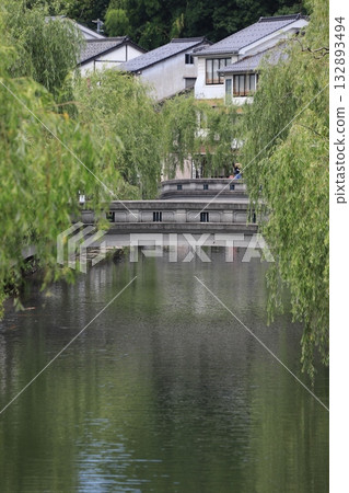 城崎溫泉太鼓橋景色 132893494