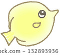 Swimming Yellow Tang 132893936