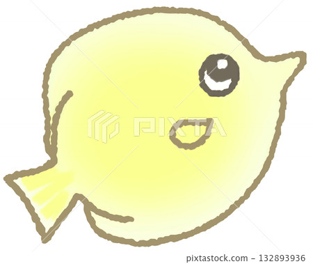 游泳黃尾魚 132893936