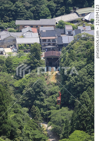 從城崎溫泉索道上看到的景色 132894123