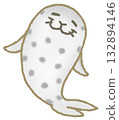 Cute seals 132894146
