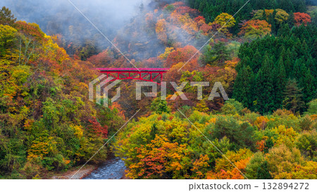 Matsukawa Valley (Autumn) Takayama Village 132894272