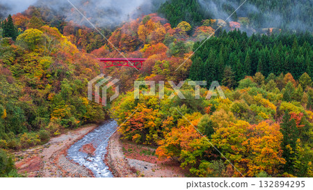 Matsukawa Valley (Autumn) Takayama Village Matsukawa Valley (Autumn) Takayama Village 132894295