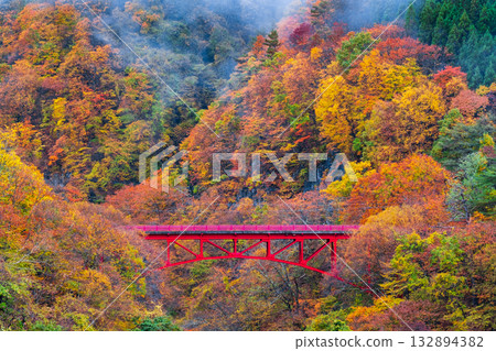 Matsukawa Valley (Autumn) Takayama Village 132894382