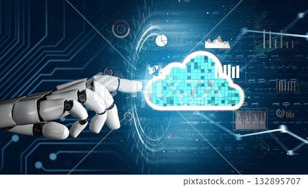 Cloud Strategy Enhanced by AI for Scalable Business Growth 132895707