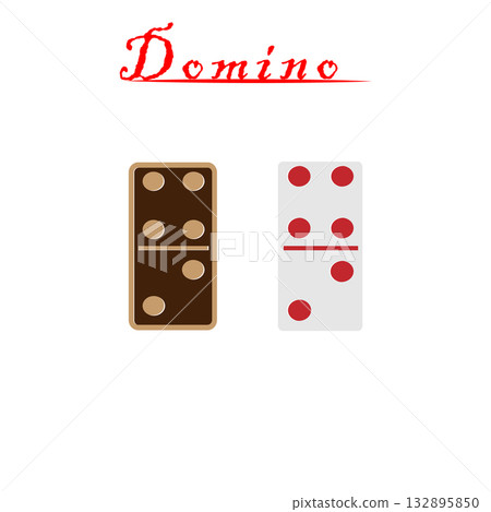 simple card design, four and two dots. simple card design, four and two dots. 132895850