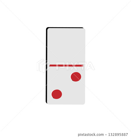 domino cards zero and two 132895887