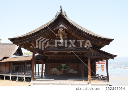 Itsukushima shrine Itsukushima shrine 132895934