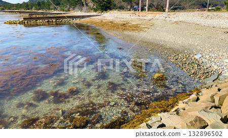 Nami no Hashidate in Nagato City, Yamaguchi Prefecture 132896502