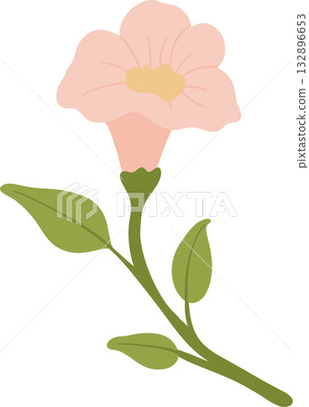flower for national bird day animal vector flat design flower for national bird day animal vector flat design 132896653
