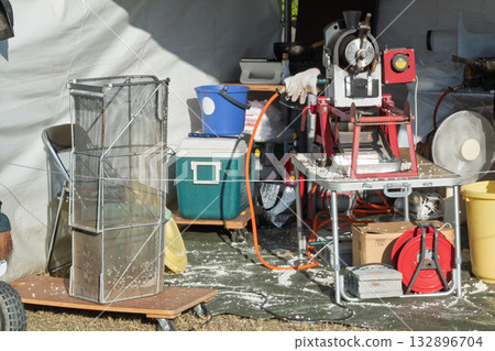 Matsubara Marche, Matsubara City, Osaka Prefecture: Event record and behind-the-scenes view [The popped rice machine was making a loud noise at times] 132896704