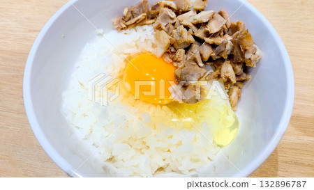 Sachi-chan Ramen's special egg on rice 132896787