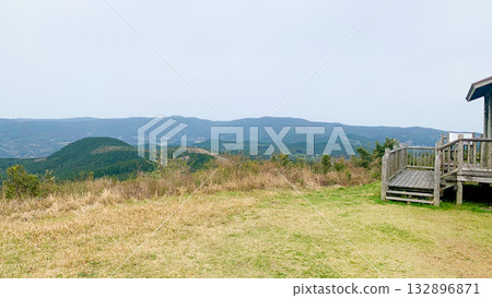 Mount Eboshi in Sasebo, Nagasaki Prefecture Mount Eboshi in Sasebo, Nagasaki Prefecture 132896871
