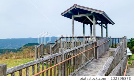 長崎縣佐世保市的烏帽山 132896878