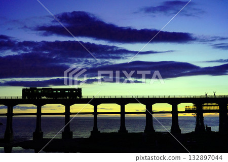 Sogogawa Bridge Train Train 610 Sogogawa Bridge Train Train 610 132897044