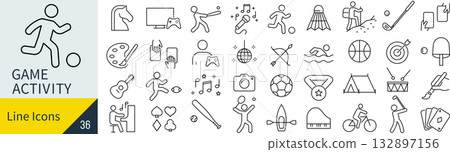 遊戲圖示集 遊戲圖示集 132897156