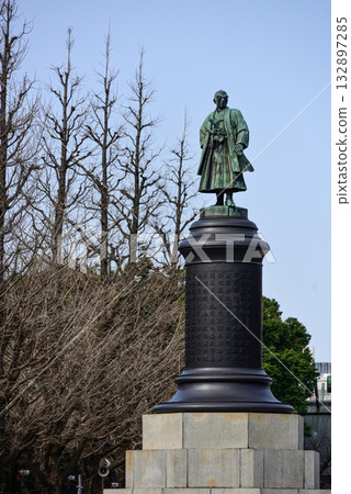 Yasukuni Shrine Omura Masujiro bronze statue Yasukuni Shrine Omura Masujiro bronze statue 132897285
