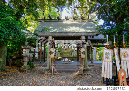 川越市川越冰川神社本館 川越市川越冰川神社本館 132897381
