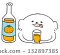 狗在喝橙汁 132897385