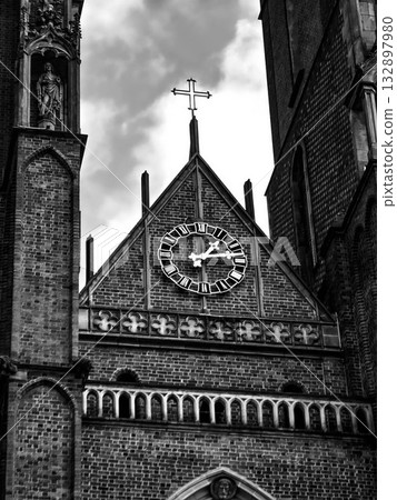 Urban Rhythm Architecture in Black White Urban Rhythm Architecture in Black White 132897980