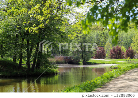 Spring Serenity by the Forest Lake Spring Serenity by the Forest Lake 132898006