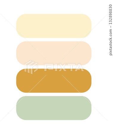 Pastel palette of harmoniously complementary colors and shades. Beige, cream, gold, and soft pastel green. Pastel palette of harmoniously complementary colors and shades. Beige, cream, gold, and soft pastel green. 132898830