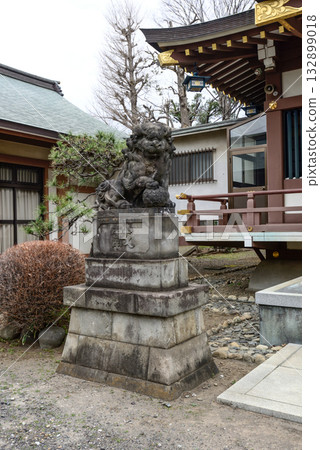 上勝塚冰河神社的守護犬 132899018