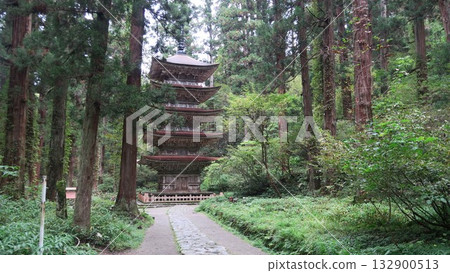 國寶羽黑山五重塔,山形縣 國寶羽黑山五重塔,山形縣 132900513