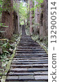 2,446 stone steps and rows of cedar trees on the approach to Mt. Haguro 132900514