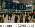 Digital signage installed at the airport 132901112