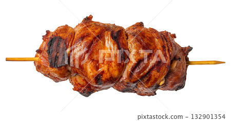 Grilled Meat on a Skewer 132901354