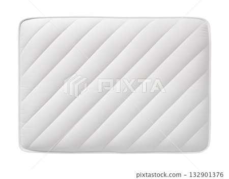 White Quilted Mattress 132901376