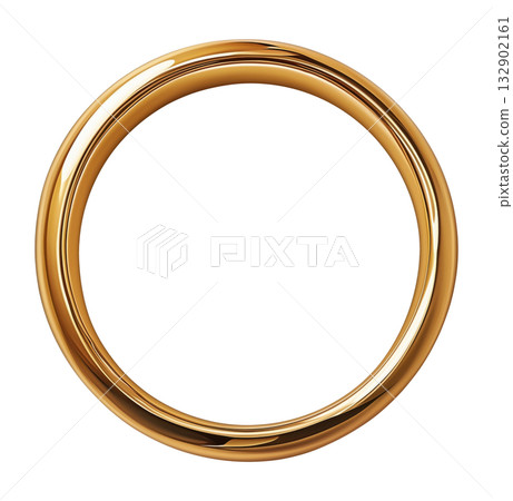 Gold Wedding Ring 132902161