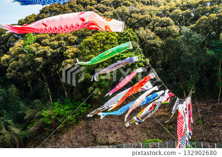 東長崎中里親愛公園的鯉魚旗【長崎縣長崎市】 132902680
