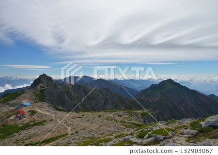 Late Autumn: Autumn leaves in the Central Alps Late Autumn: Autumn leaves in the Central Alps 132903067