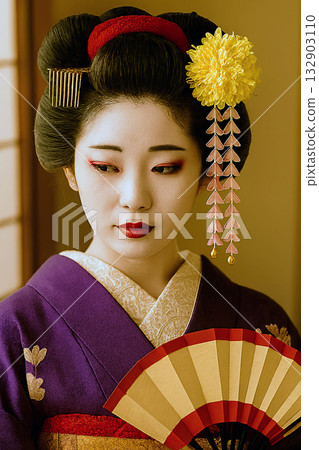 Young geisha Young geisha 132903110