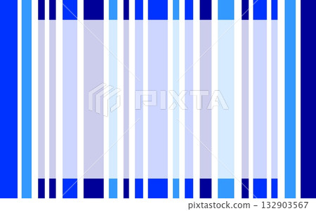 Striped frame, white space, blue 132903567