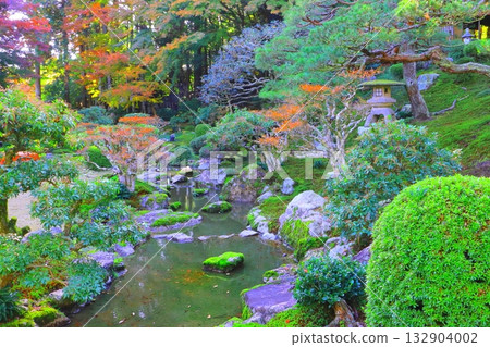 Autumn at Kyu-Chikurin-in (Scenic Garden, Otsu City) 132904002