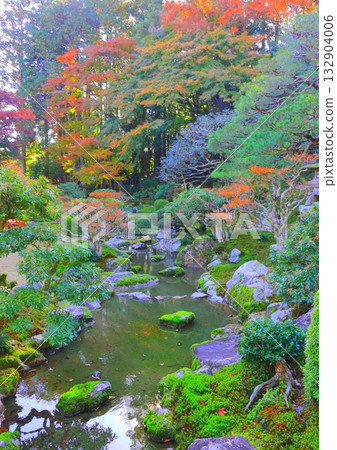 Autumn at Kyu-Chikurin-in (Scenic Garden, Otsu City) 132904006