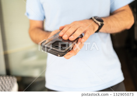 Protective shockproof case for mobile phone. 132905073