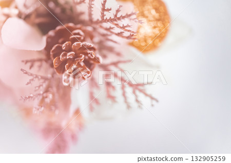 聖誕花圈冬季圖片 聖誕花圈冬季圖片 132905259