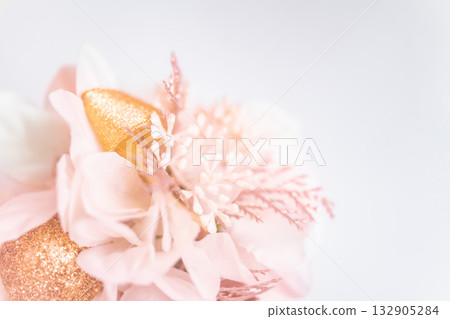 聖誕花圈冬季圖片 132905284