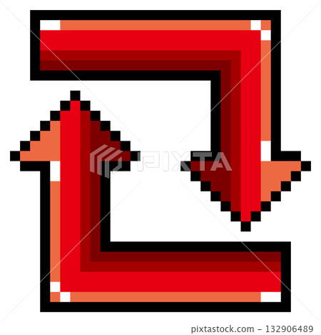 Pixel Art Icon Looping Arrow (4) Pixel Art Icon Looping Arrow (4) 132906489
