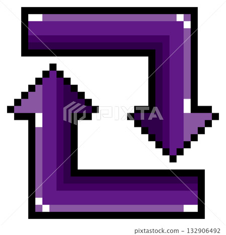 Pixel Art Icon Looping Arrow (7) Pixel Art Icon Looping Arrow (7) 132906492