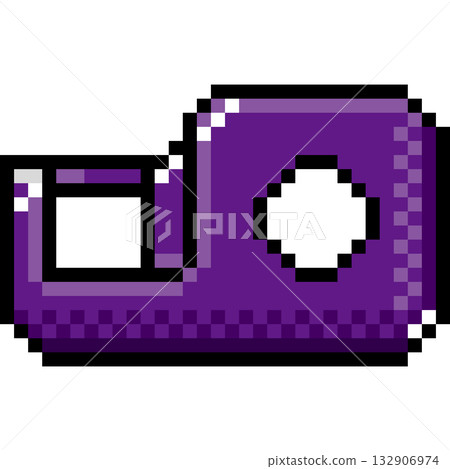 Pixel Art Icon Cellophane Tape (7) 132906974