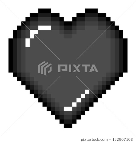 像素藝術圖示心形 (6) 132907108