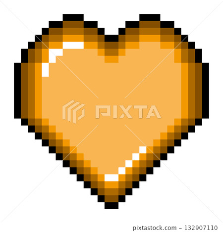 像素藝術圖示心形 (8) 132907110